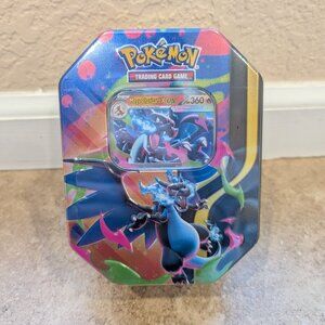 Pokemon Trading Card Game Pokémon TCG: Mega Charizard X Tin 4 Boosters + 1 Foil
